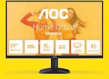 Moniteur 27" - AOC - Hyper U à Draguignan Moniteur 27" - AOC en promo chez Hyper U Draguignan à 89,99 €