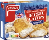 Filets de colin d’Alaska surgelés façon Fish and Chips - Findus à 4,34 € dans le catalogue Monoprix