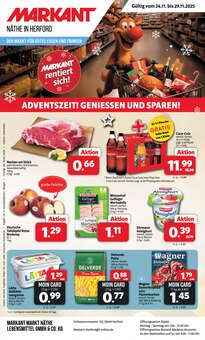 Cola im Markant Nordwest Prospekt "DER MARKT FÜR GUTES ESSEN UND TRINKEN" mit 16 Seiten (Löhne)