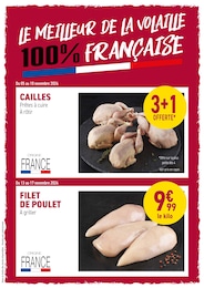 Offre Poulet dans le catalogue Rayon Boucherie Carrefour du moment à la page 4