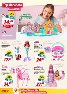 Barbie-Puppen im Rofu Kinderland Prospekt "Top Highlights für unterwegs und zuhause" mit 13 Seiten (Pforzheim)