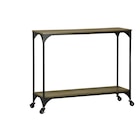Gifi Château-Thierry - Promo Console Detroit bois métal noir et marron 80x30xH72 cm Promo Console Detroit bois métal noir et marron 80x30xH72 cm à 36,00 € dans le catalogue Gifi à Château-Thierry