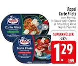 Zarte Filets vom Hering von Appel im aktuellen EDEKA Prospekt für 1,29 €