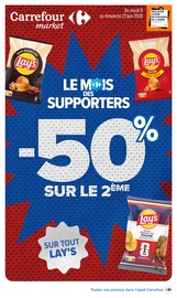 Catalogue Supermarchés Carrefour Market en cours à Cigné et alentours, "LE MOIS DES SUPPORTERS", 18 pages, 09/06/2026 - 21/06/2026