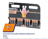 Duracell Everyday Alkaline Batterien AAA bei Action im Fulda Prospekt für 5,39 €