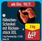 ALDI Nord Lunestedt - Hähnchen-Schenkel mit Rückenstück XXL Angebot im Prospekt Hähnchen-Schenkel mit Rückenstück XXL bei ALDI Nord im Lunestedt Prospekt für 6,49 €