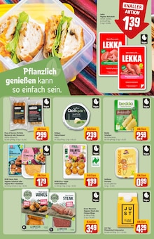 Steak im REWE Prospekt "Dein Markt" mit 34 Seiten (Rostock)