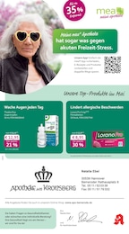 mea - meine apotheke Prospekt für Hannover mit 4 Seiten mea - meine apotheke Prospekt für Hannover: "Unsere Mai-Angebote", 4 Seiten, 01.05.2026 - 31.05.2026