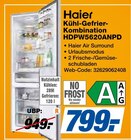 Aktuelles Kühl-Gefrier-Kombination HDPW5620ANPD Angebot bei expert in Lingen (Ems) ab 799,00 €