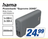 Aktuelles Powerbank “Supreme 20HD” Angebot bei expert in Mönchengladbach ab 24,99 €