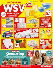 Bettdecke im aktuellen Segmüller Prospekt (Augsburg) Bettdecke im Segmüller Prospekt "Super Spartage" mit 6 Seiten (Augsburg)