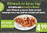 Gyros mit Zaziki bei EDEKA im Hövelhof Prospekt für 4,99 €