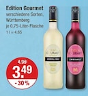 Wein von Edition Gourmet im aktuellen V-Markt Prospekt für 3,49 €