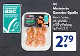 Marinierte Garnelen-Spieße im Angebot bei ALDI SÜD in Würzburg Marinierte Garnelen-Spieße Angebote von BBQ bei ALDI SÜD Würzburg für 2,79 €