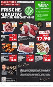 Gulasch im aktuellen Kaufland Prospekt (Essen) Gulasch im Kaufland Prospekt "Aktuelle Angebote" mit 62 Seiten (Essen)
