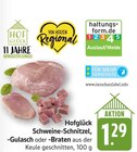 Schweine-Schnitzel Angebote von Hofglück bei E center Pirmasens für 1,29 €
