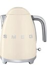 Bouilloire Smeg KLF03CREU crème - Smeg en promo chez Darty Mulhouse à 149,99 €