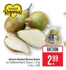 Aktuelles Unsere Heimat Birnen Xenia Angebot bei Marktkauf in Stuttgart ab 2,99 €