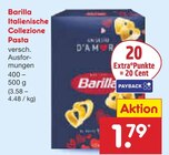 Italienische Collezione Pasta im Angebot bei Netto Marken-Discount in Aachen Italienische Collezione Pasta Angebote von Barilla bei Netto Marken-Discount Aachen für 1,79 €