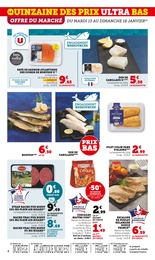 Prix et réduction Poisson pané dans le prospectus U Express en cours Offre Poisson pané dans le catalogue U Express du moment à la page 4