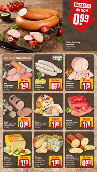 Wurst im REWE Prospekt "Dein Markt" mit 22 Seiten (Leverkusen)