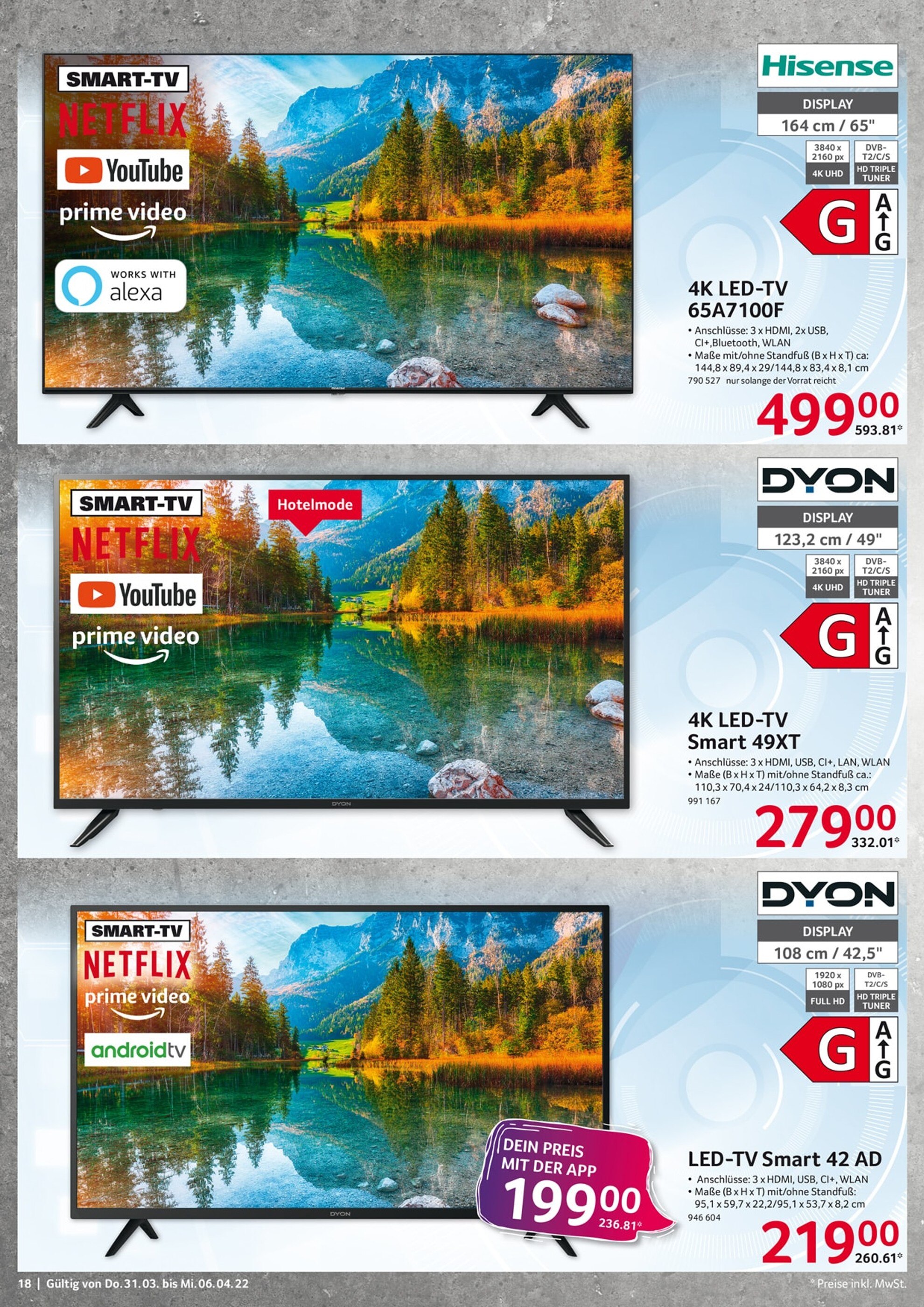 Netto MarkenDiscount Fernseher Angebot ᐅ Finde den Preis im aktuellen