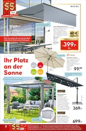 Gartenpavillon Angebot & Preis im aktuellen Hellweg Prospekt Gartenpavillon Angebot im aktuellen Hellweg Prospekt auf Seite 2