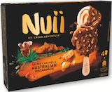 Bâtonnets de crème glacée caramel beurre salé et macadamia d'Australie x4 - NUII - Netto Bâtonnets de crème glacée caramel beurre salé et macadamia d'Australie x4 - NUII à 2,91 € dans le catalogue Netto
