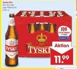 Pils im Angebot bei Netto Marken-Discount in Schwerin Pils Angebote von Tyskie bei Netto Marken-Discount Schwerin für 11,99 €