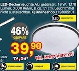 Aktuelle LED-Lampe Angebote bei Opti-Megastore in Bremen Aktuelles LED-Deckenleuchte Angebot bei Opti-Megastore in Bremen ab 39,90 €