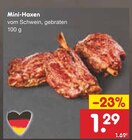 Netto Marken-Discount Zwiesel - Mini-Haxen Angebot im Prospekt Mini-Haxen bei Netto Marken-Discount im Zwiesel Prospekt für 1,29 €