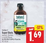 Super Shots von hohes C für 1,69 € bei EDEKA im Angebot Super Shots von hohes C im aktuellen EDEKA Prospekt