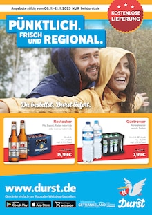 Aktueller Durst.de Prospekt (Kühlungsborn, 2 Seiten zum blättern Durst.de Prospekt Du bestellst. Durst liefert. mit 2 Seiten