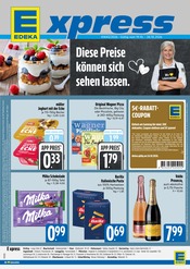 Milka im EDEKA Prospekt in Dachau Aktueller EDEKA Prospekt mit Milka, "Wir lieben Lebensmittel.", Seite 1