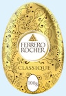 Oeuf moulage chocolat au lait avec éclats de noisettes - FERRERO ROCHER - Netto à Drancy Oeuf moulage chocolat au lait avec éclats de noisettes - FERRERO ROCHER en promo chez Netto Drancy à 2,74 €