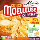 PIZZA 4 FROMAGES CROUSTI MOELLEUSE EXTRÊME surgelée MARIE - MARIE - Auchan Hypermarché à Lille PIZZA 4 FROMAGES CROUSTI MOELLEUSE EXTRÊME surgelée MARIE - MARIE en promo chez Auchan Hypermarché Lille à 6,79 €