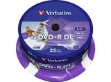 43667 Printable Bedruckbar DVD+R DL 8X Rohling von VERBATIM im aktuellen MediaMarkt Saturn Prospekt für 41,99 €