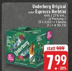 Original im Angebot bei E center in Beckum Original Angebote von Underberg bei E center Beckum für 7,99 €
