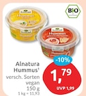 Hummus von Alnatura im aktuellen budni Prospekt