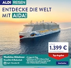 Westliches Mittelmeer Kreuzfahrt & Badeurlaub von AIDA für 1.399,00 € bei ALDI SÜD im Angebot Westliches Mittelmeer Kreuzfahrt & Badeurlaub von AIDA im aktuellen ALDI SÜD Prospekt