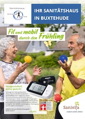 Aktueller Orthopädie Service GmbH Prospekt mit Blutdruckmessgerät, "Fit und mobil durch den Frühling", Seite 1