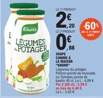 Soupe comme à la maison - KNORR à 0,88 € dans le catalogue E.Leclerc