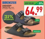 DAMEN/HERREN PANTOLETTEN "Arizona" Angebote von BIRKENSTOCK bei Marktkauf Ratingen für 64,99 €