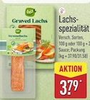 ALDI Nord Giersleben - Graved Lachs Angebot im Prospekt Graved Lachs bei ALDI Nord im Giersleben Prospekt für 3,79 €