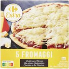 Pizza cuite sur pierre surgelée - CARREFOUR EXTRA en promo chez Carrefour Pizza cuite sur pierre surgelée - CARREFOUR EXTRA dans le catalogue Carrefour