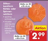 Silikonbackform Kürbisform im Angebot bei Netto Marken-Discount in Kamp-Lintfort Silikonbackform Kürbisform Angebote bei Netto Marken-Discount Kamp-Lintfort für 2,99 €