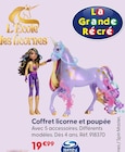 Coffret licorne et poupée - Spin Master à 19,99 € dans le catalogue La Grande Récré
