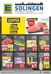 EDEKA Prospekt für Solingen mit 28 Seiten EDEKA Prospekt für Solingen: "Aktuelle Angebote", 28 Seiten, 31.08.2026 - 05.09.2026
