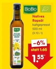 Natives Rapsöl Angebote von BioBio bei Netto Marken-Discount Bottrop für 1,55 €