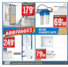 Prospectus Brico Cash de la semaine "100% ARRIVAGES : PRIX BAS EN QUANTITÉ LIMITÉE" avec 2 pages, valide du 19/09/2025 au 02/10/2025 pour Saint-Marcel et alentours